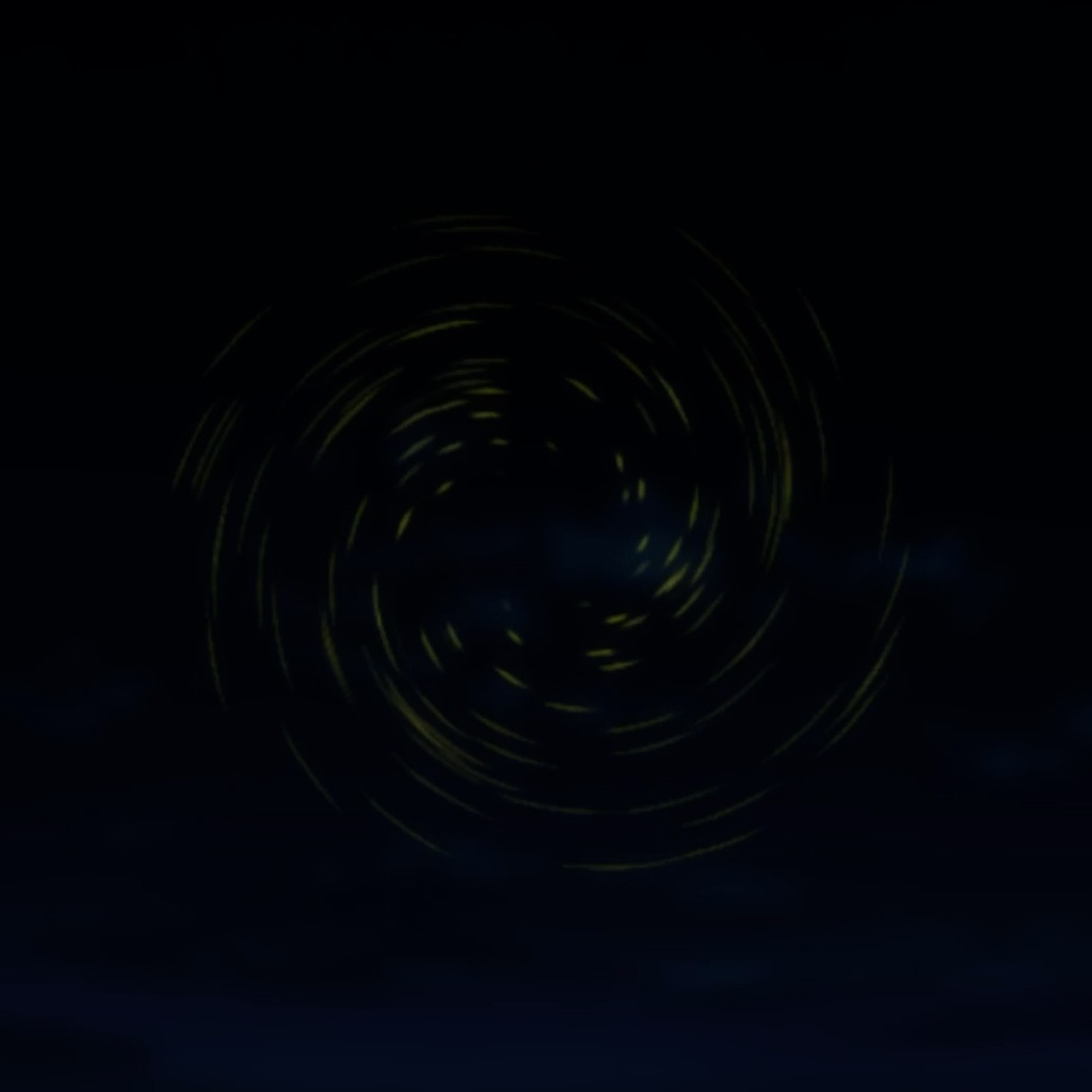 【ココフォリア】星の軌跡エフェクト素材