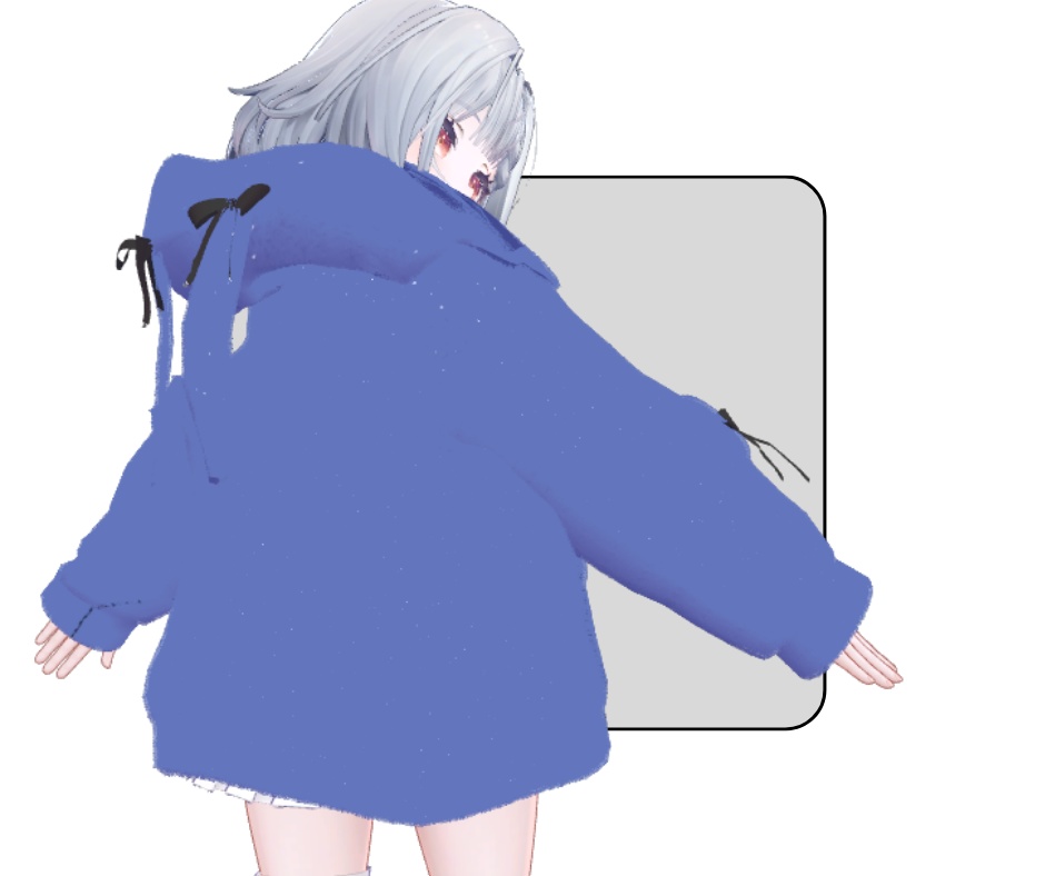 【テルミ専用】うさぎもこパーカー