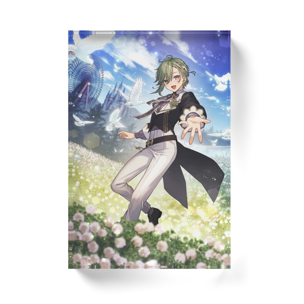 【一周年記念】苗芽なるメインビジュアルアクリルブロック