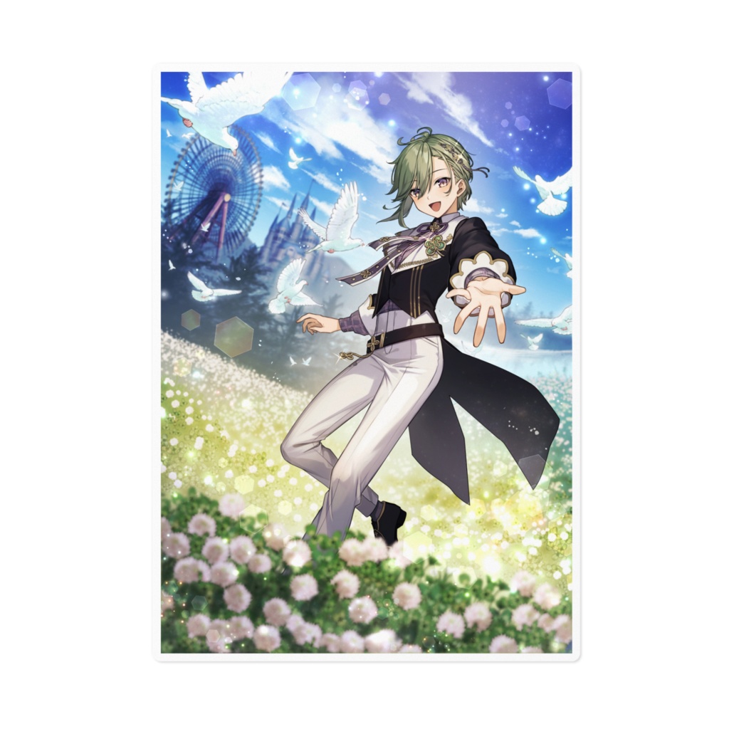 【一周年記念】苗芽なるメインビジュアルステッカー