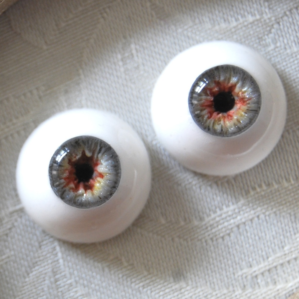 16mm/8mm【グレー系】ドールアイ
