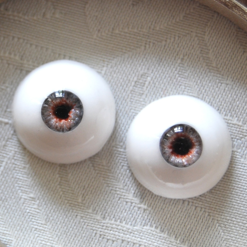16mm/6mm【グレー系】ドールアイ