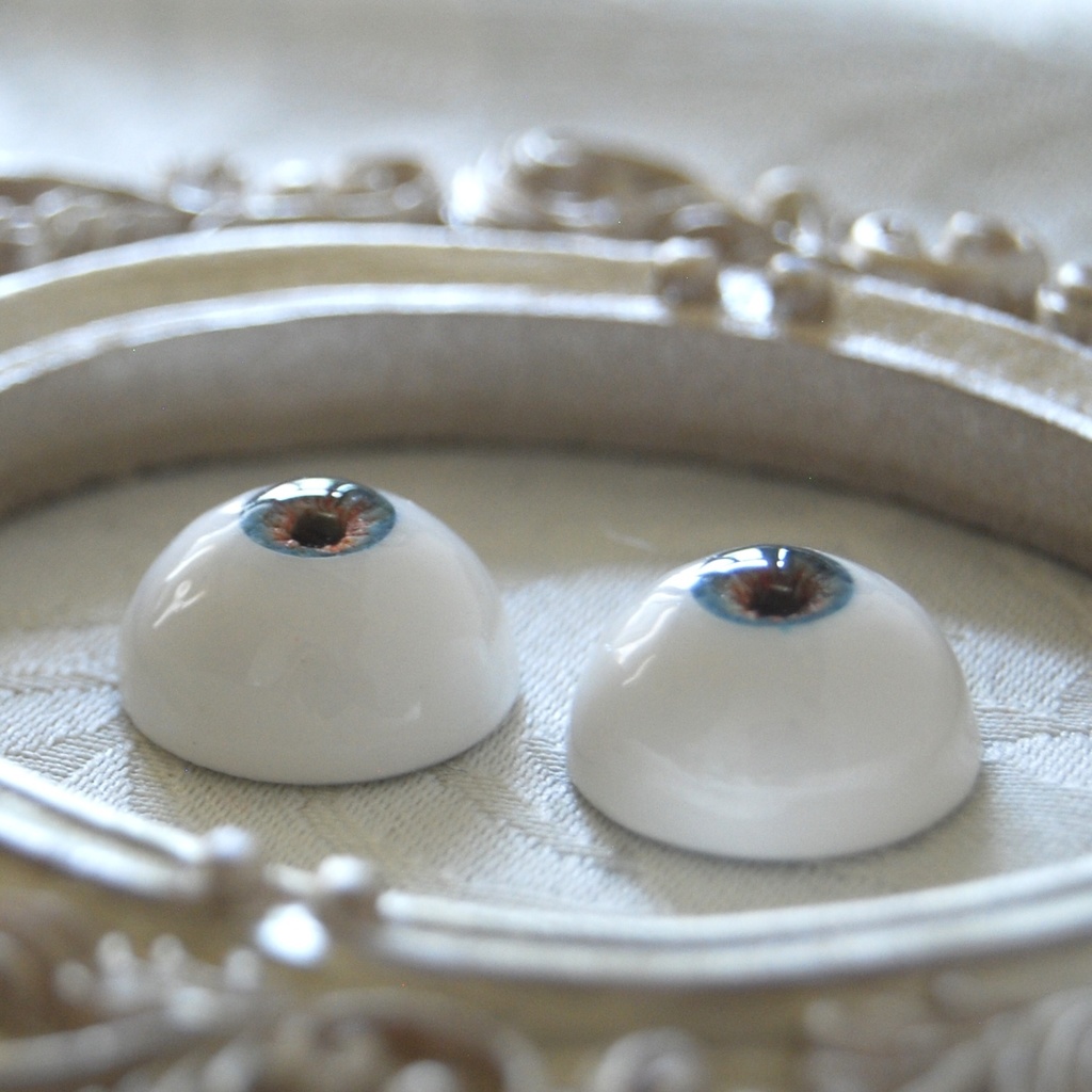 16mm/6mm【ブルー系】ドールアイ