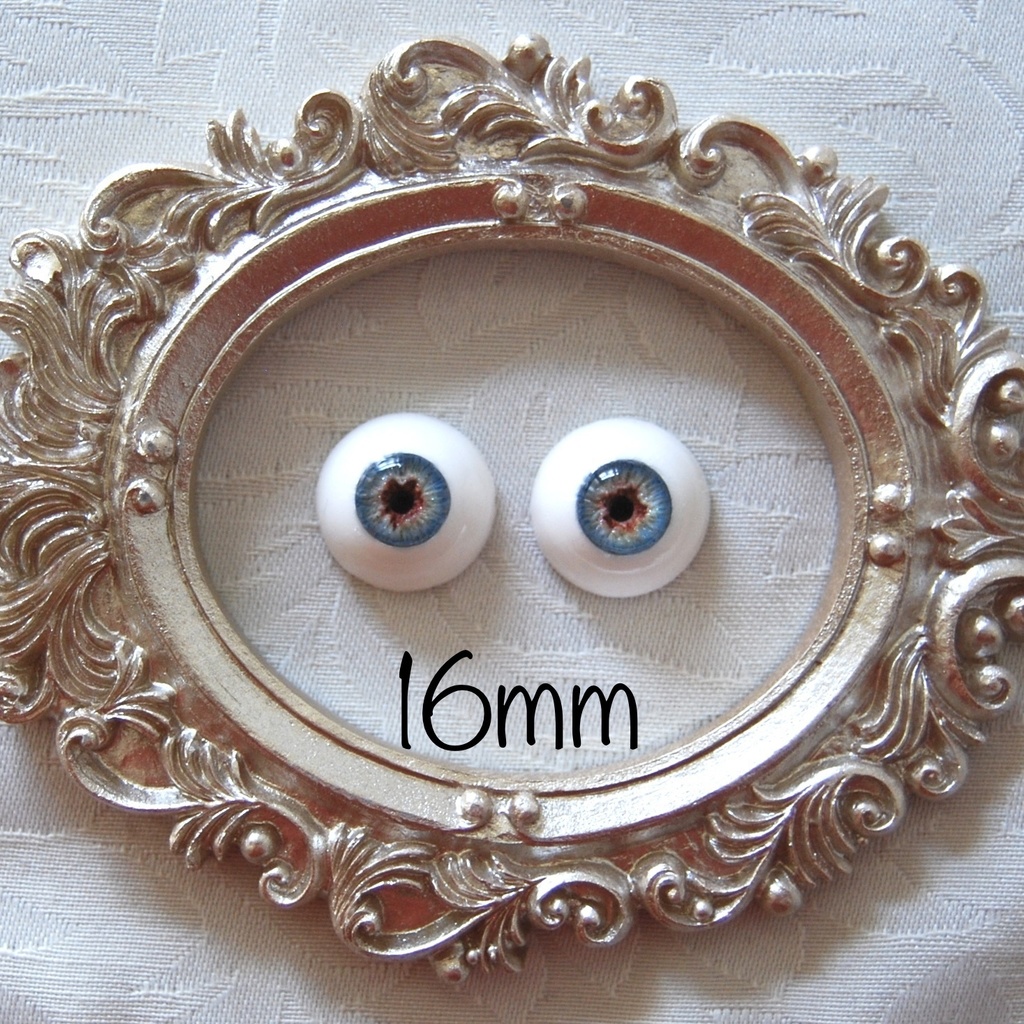 16mm/8mm【ブルー系】ドールアイ
