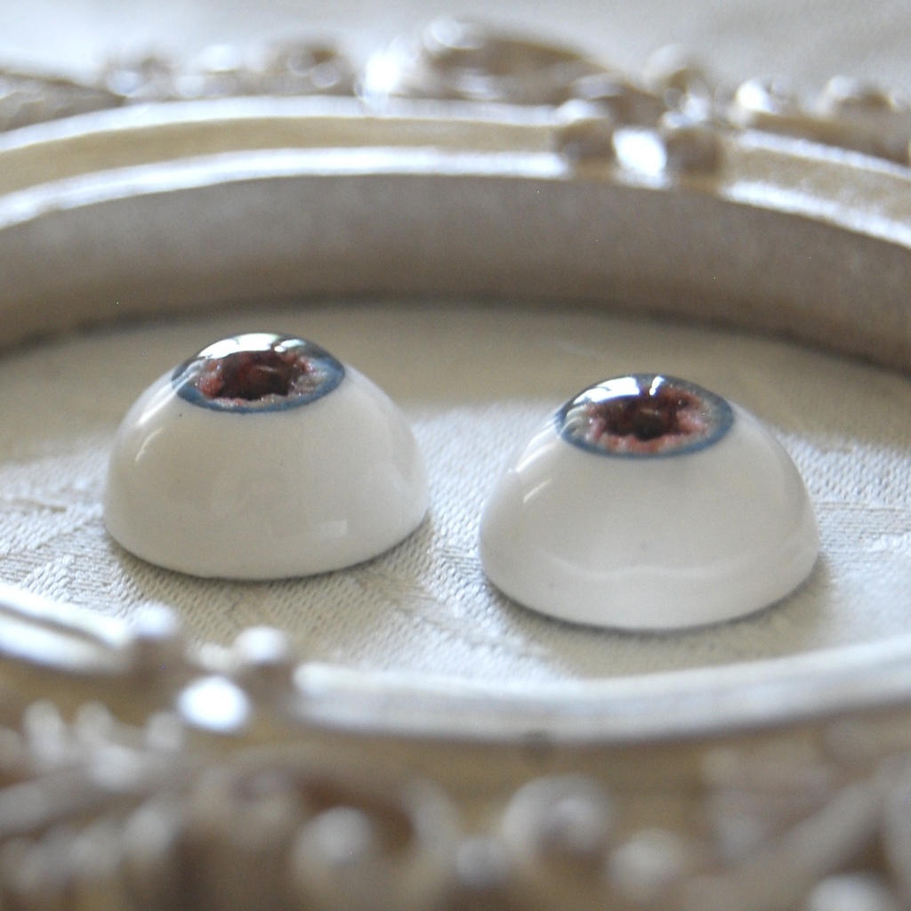 14mm/7mm【ブルー系】ドールアイ