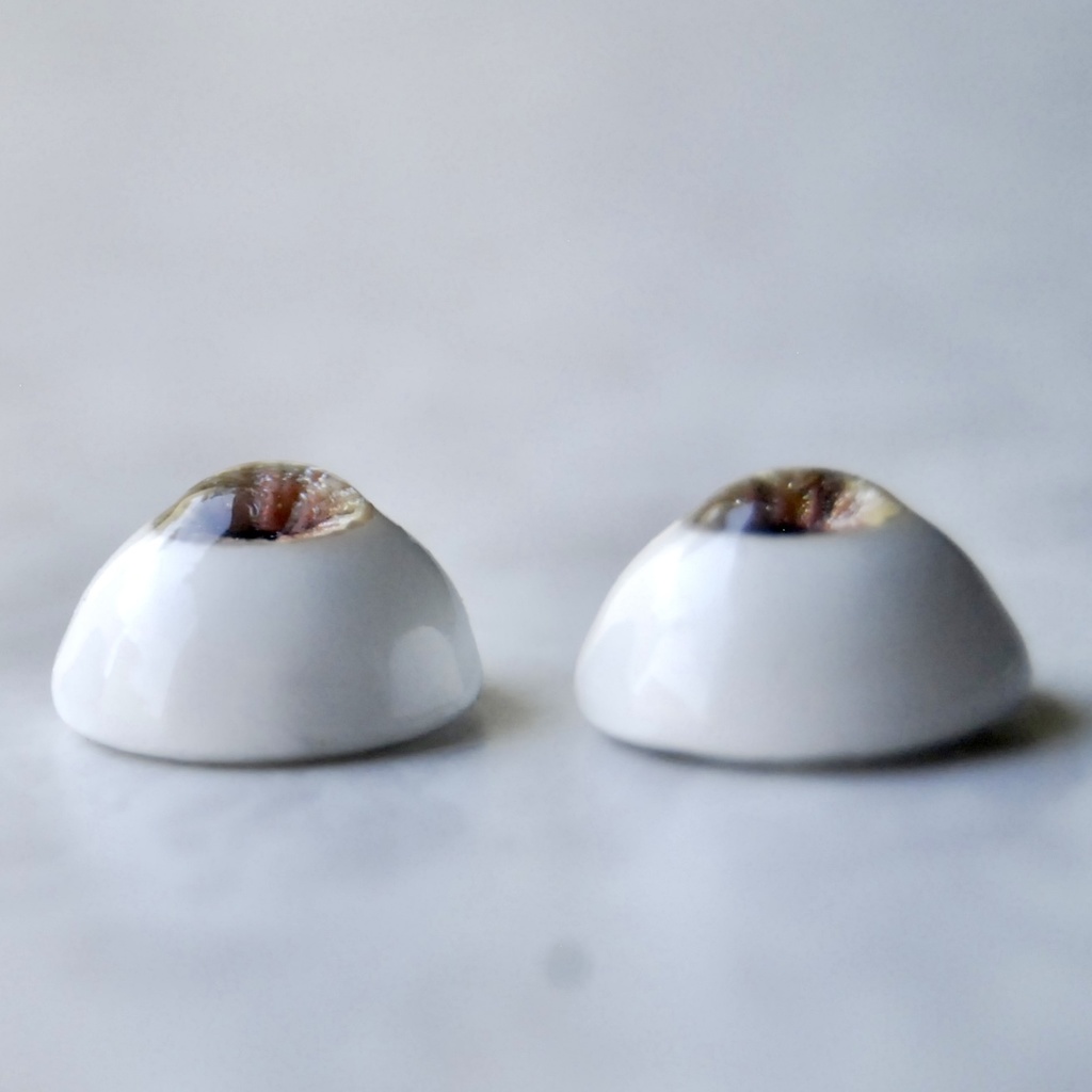 14mm/7mm【ヘーゼル】ドールアイ レジンアイ