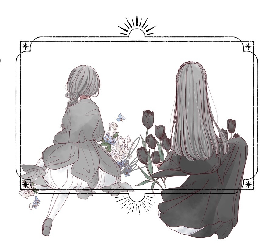 はいはかステッカー(等身絵)