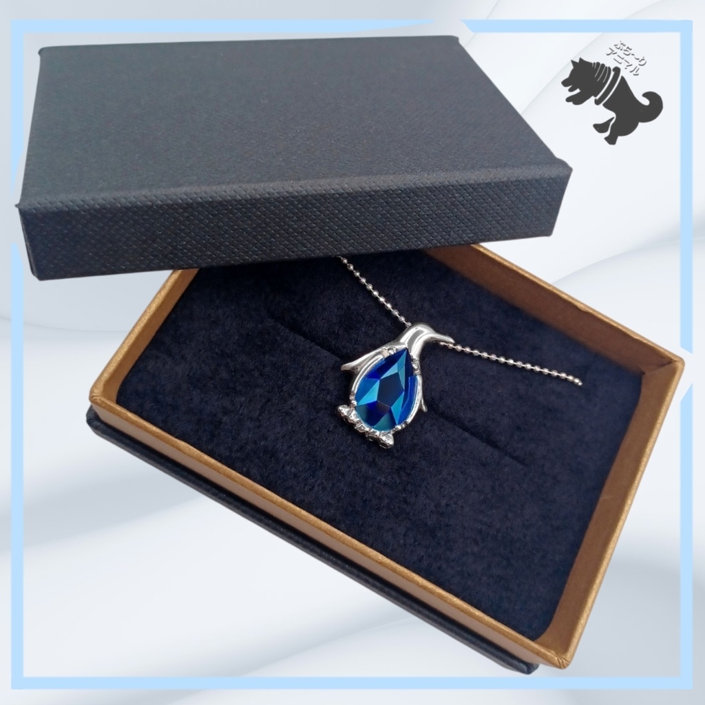 ぽんぽこペンギン シルバーネックレス ペンギン ぺんぎん 動物 アニマル ペット シルバーアクセサリー シルバー925 メンズ レディース ユニセックス プレゼント 可愛い シンプル 氷