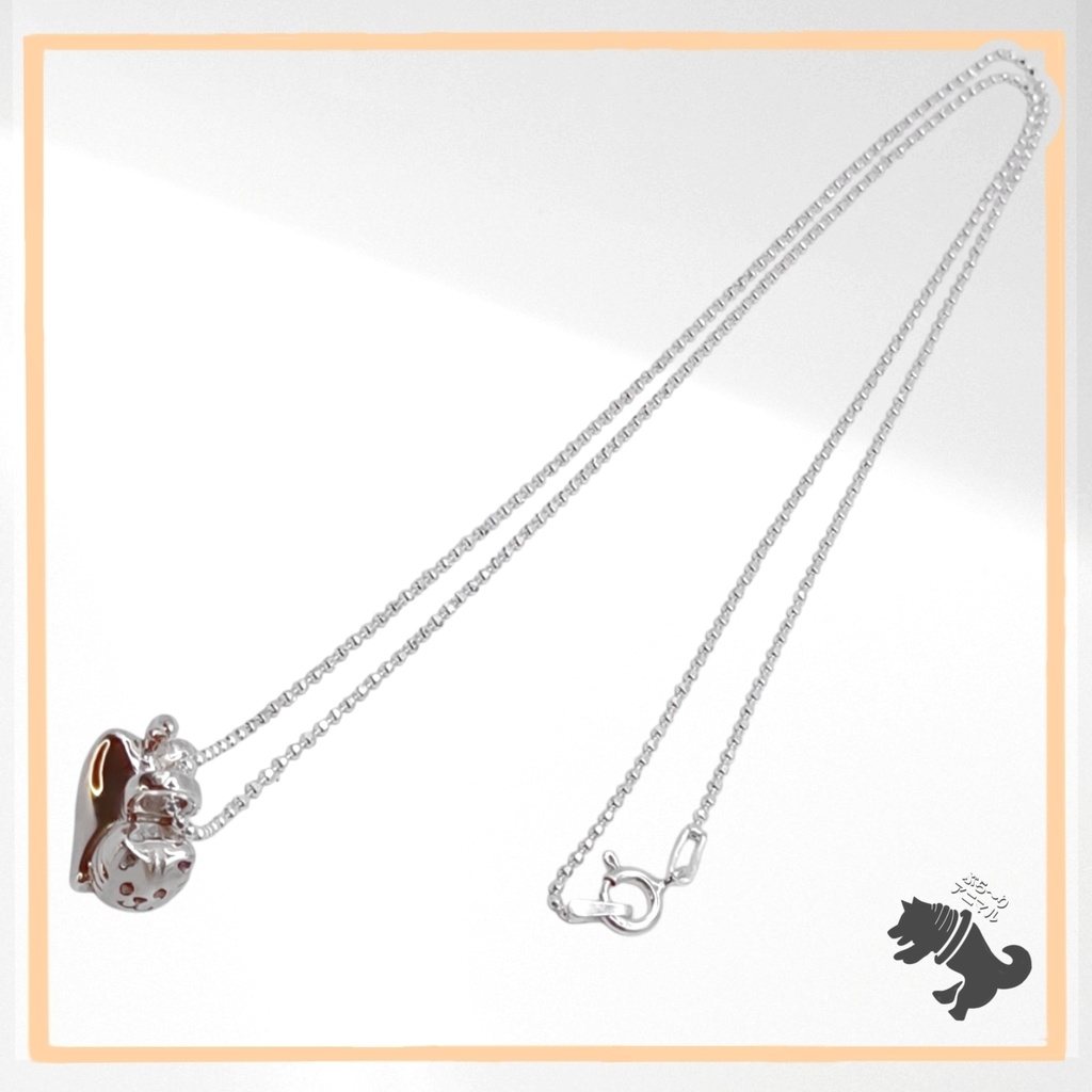 反りネコ シルバーネックレス ねこ ネコ 猫 キャット にゃんこ 動物 小動物 アニマル ペット シルバーアクセサリー シルバー925 メンズ レディース ユニセックス プレゼント 可愛い シンプル