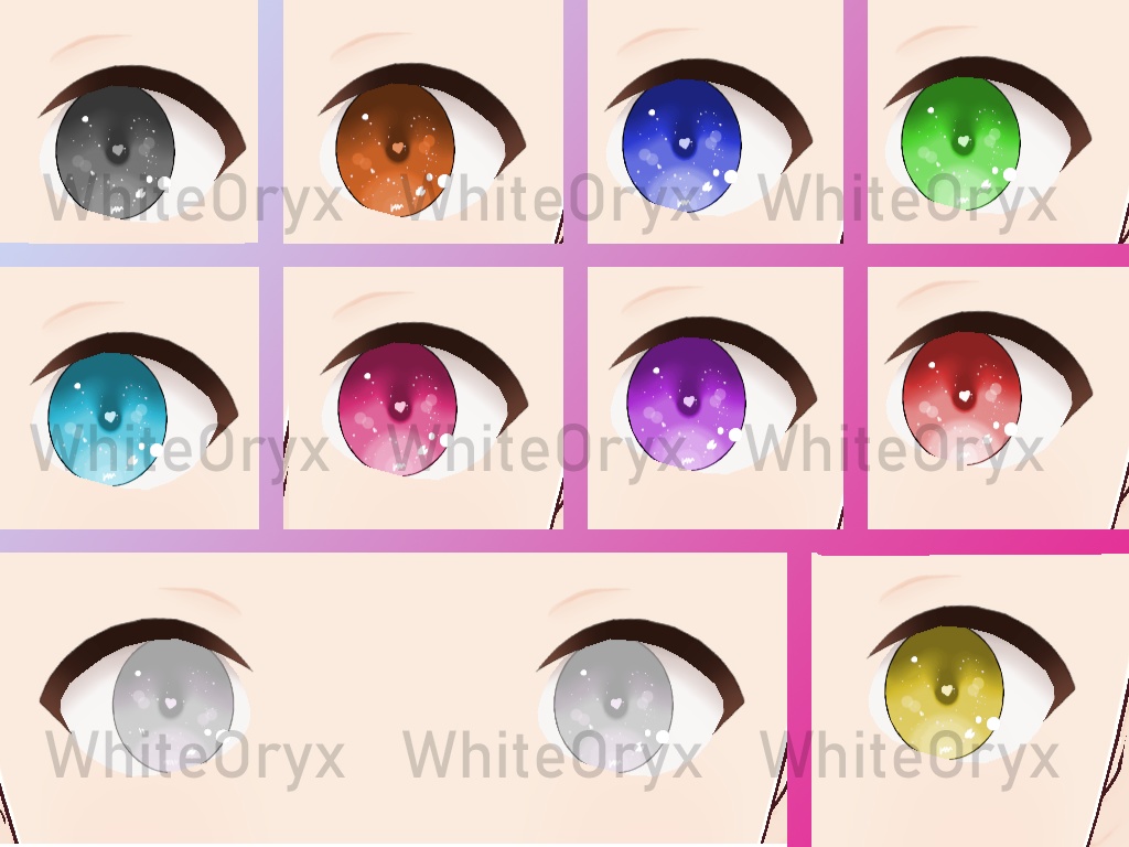 Vroid Eyes Textures