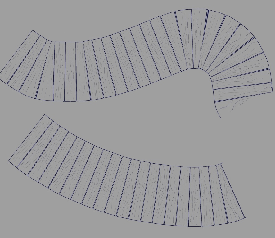 wood planks brush for CLIP STUDIO PAINT