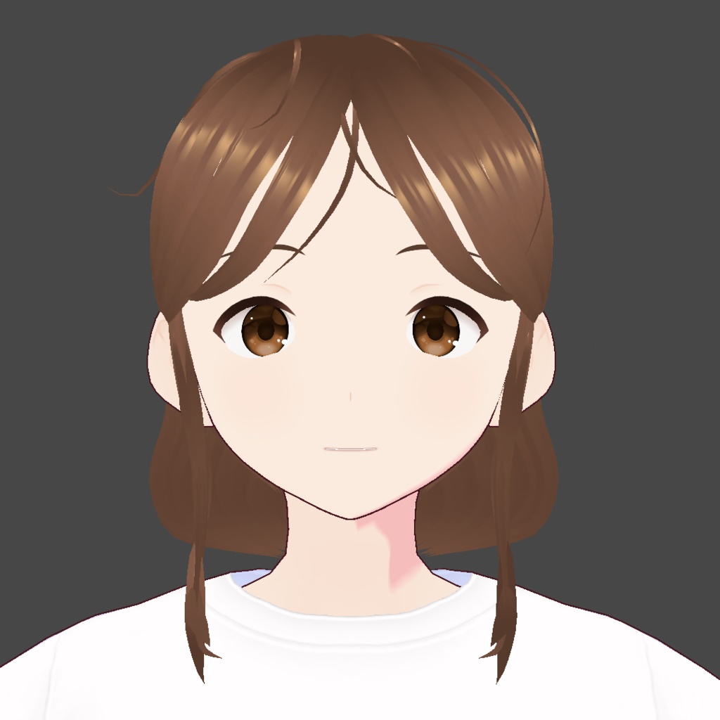 basic vroid hair