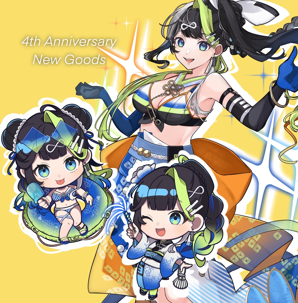 [ 2024 Summer ] オーロラコレクション 生誕&4周年記念グッズ
