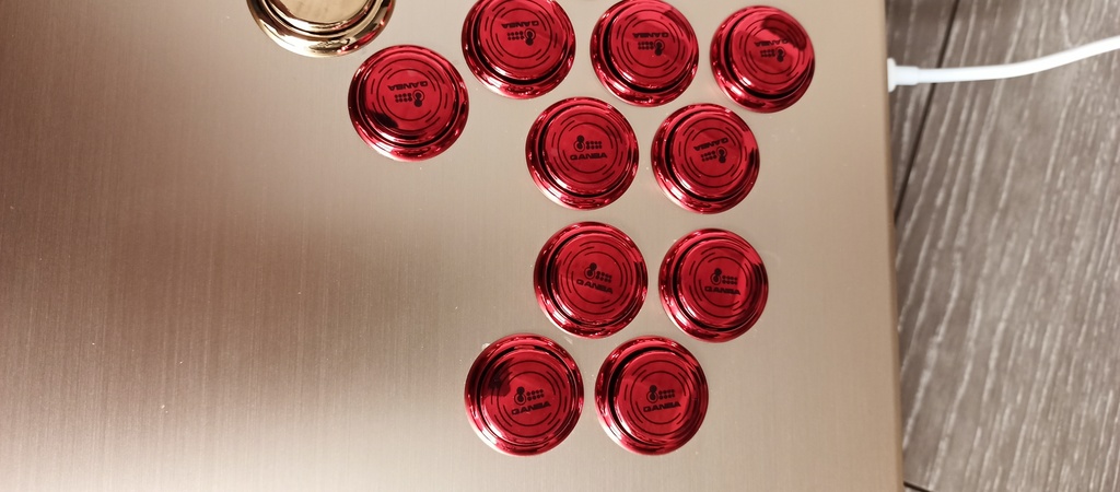 自作レバーレスコントローラー アルミ製 アケコン