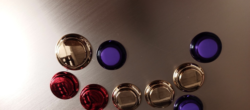 自作レバーレスコントローラー アルミ製 アケコン