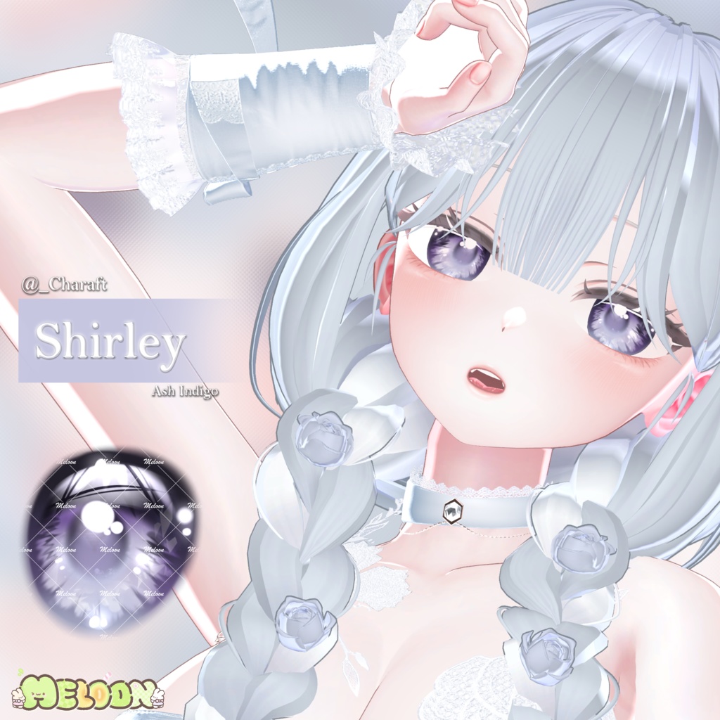 【11アバター対応】 Love me, Kiss me💓 Eye Texture