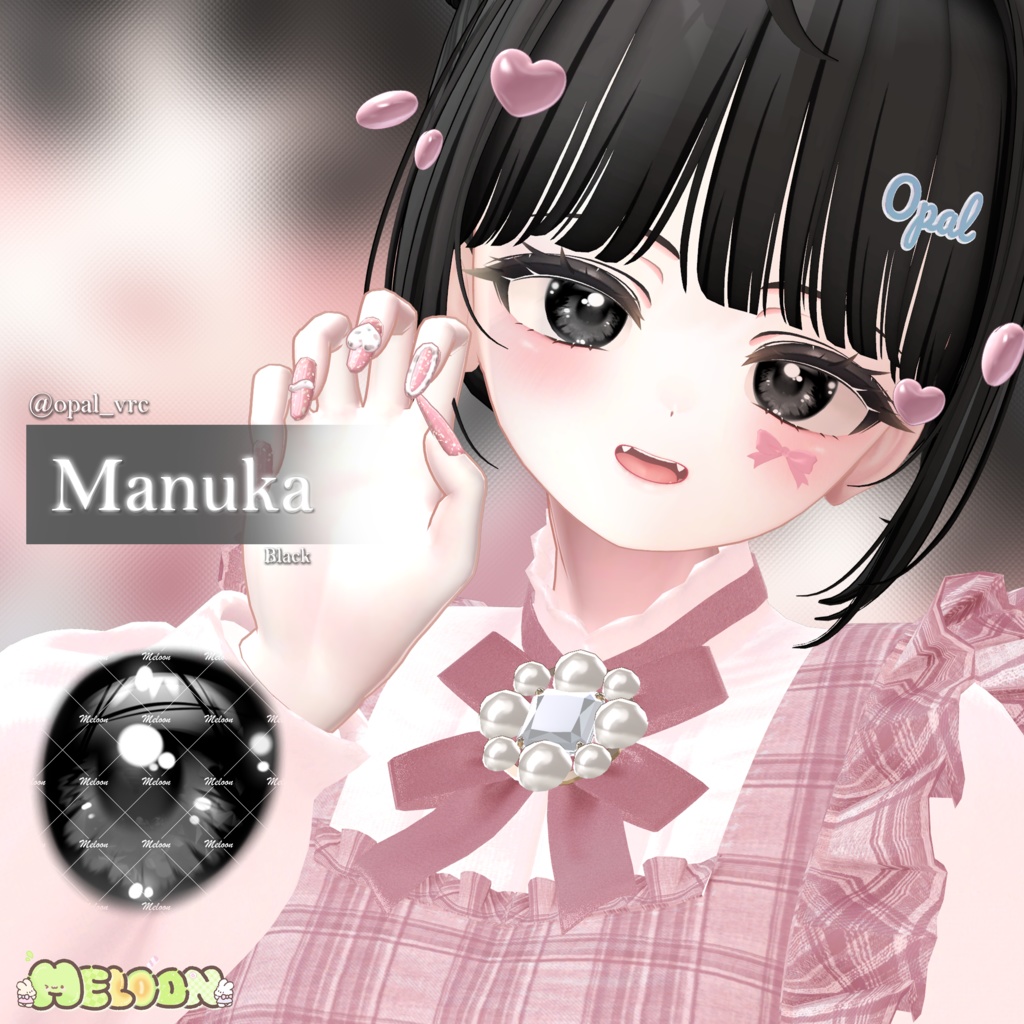 【11アバター対応】 Love me, Kiss me💓 Eye Texture