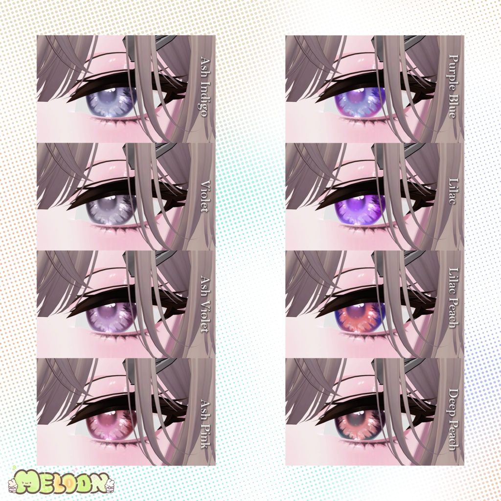 【11アバター対応】 Love me, Kiss me💓 Eye Texture