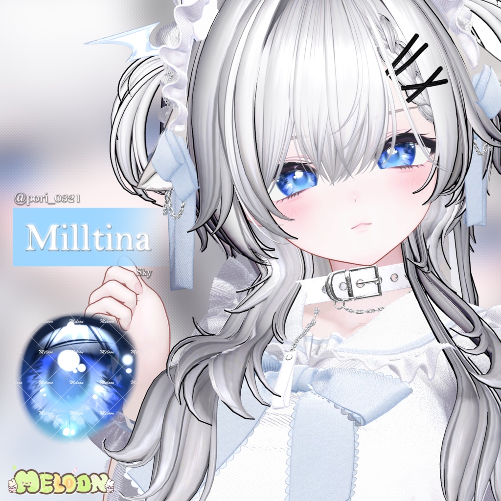 【11アバター対応】 Love me, Kiss me💓 Eye Texture