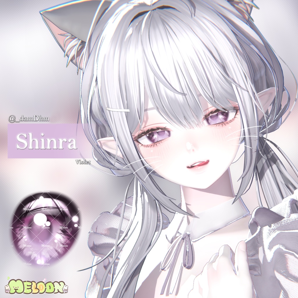 【11アバター対応】 Love me, Kiss me💓 Eye Texture