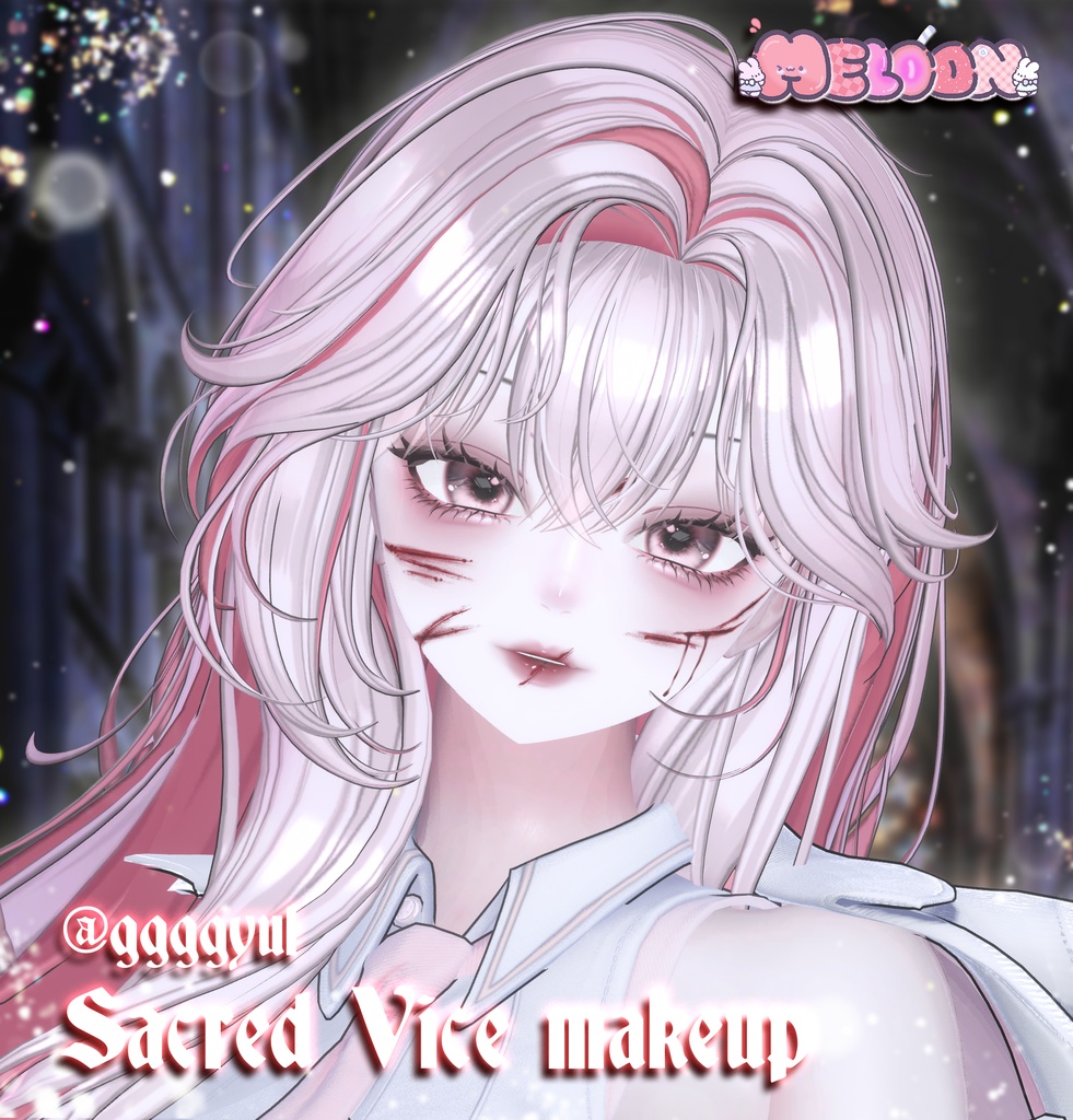 【ルミナ - LUMINA】 ✝️Sacred Vice🛐Make up + Eye texture + Poiyomi setting