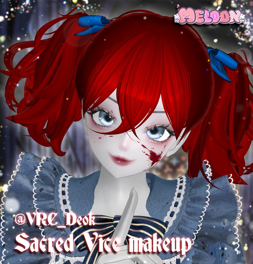 【ルミナ - LUMINA】 ✝️Sacred Vice🛐Make up + Eye texture + Poiyomi setting