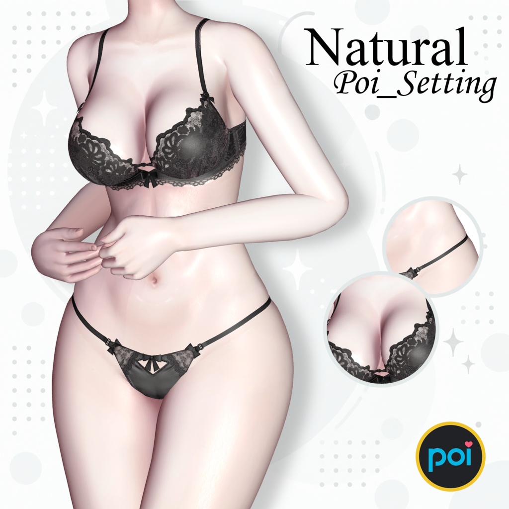 Meloon Natural Poi Setting