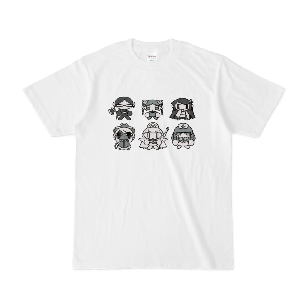 ニワニキャラクターズミニキャラTシャツ【修正版】