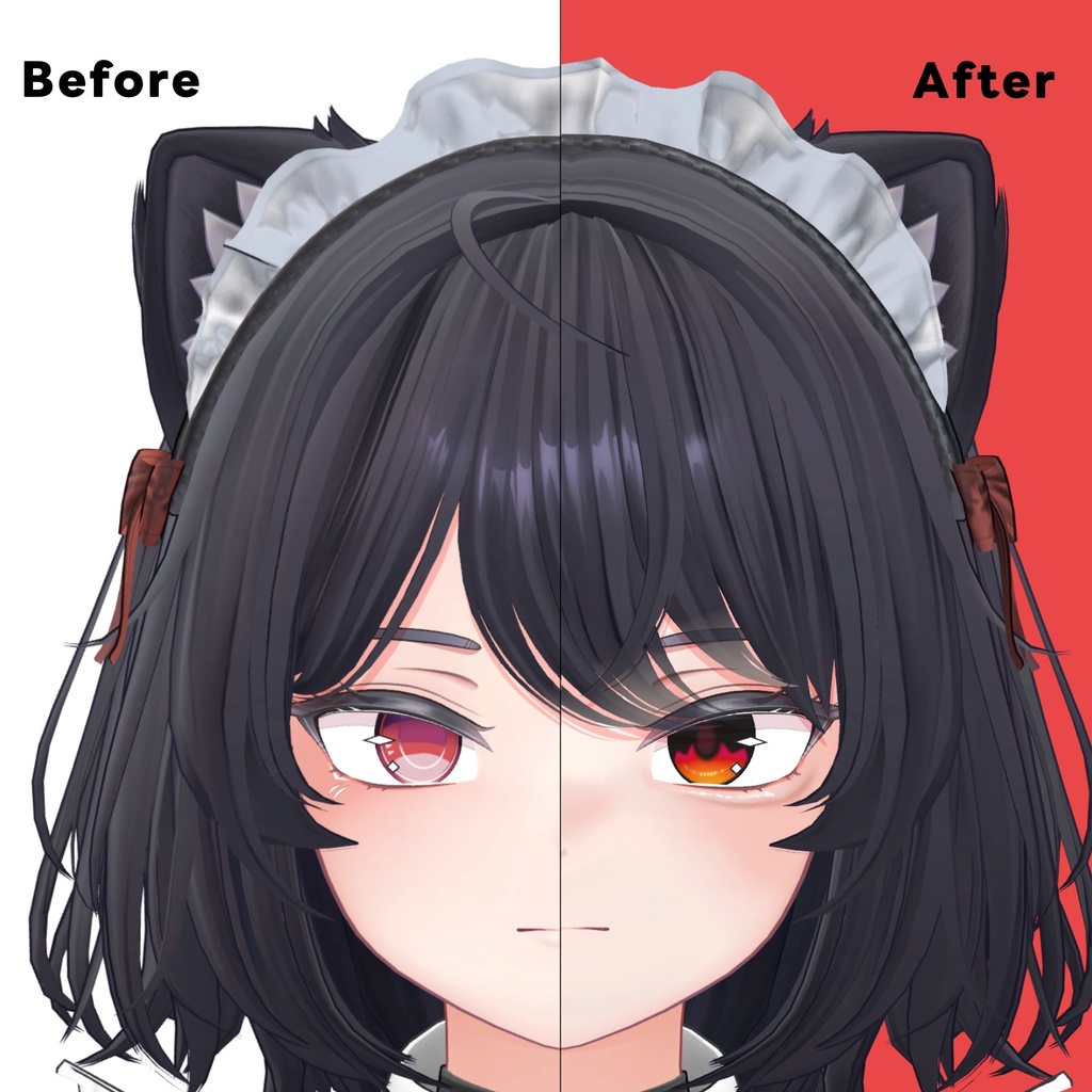 【3アバター対応】Make Up & Eye Texture