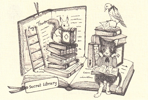 ポストカード（Secret Library）