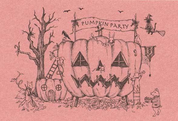 ポストカード（PUMPKIN PARTY）