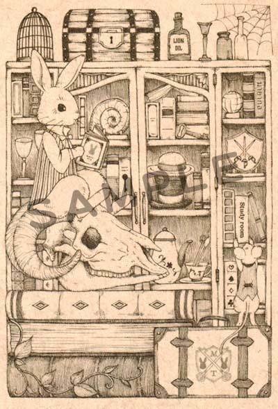 ポストカードセット（ラビットハウス）