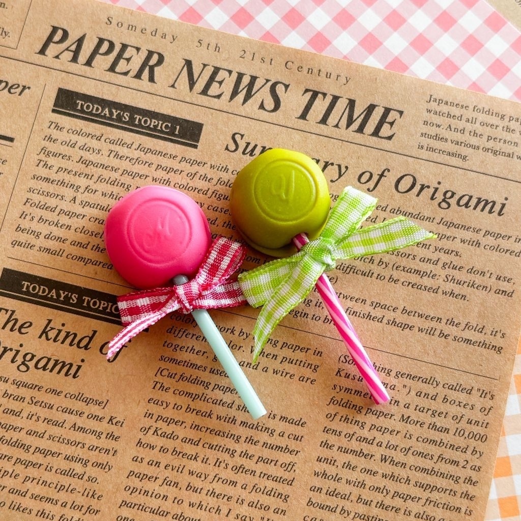 イニシャルキャンディポップ 2種