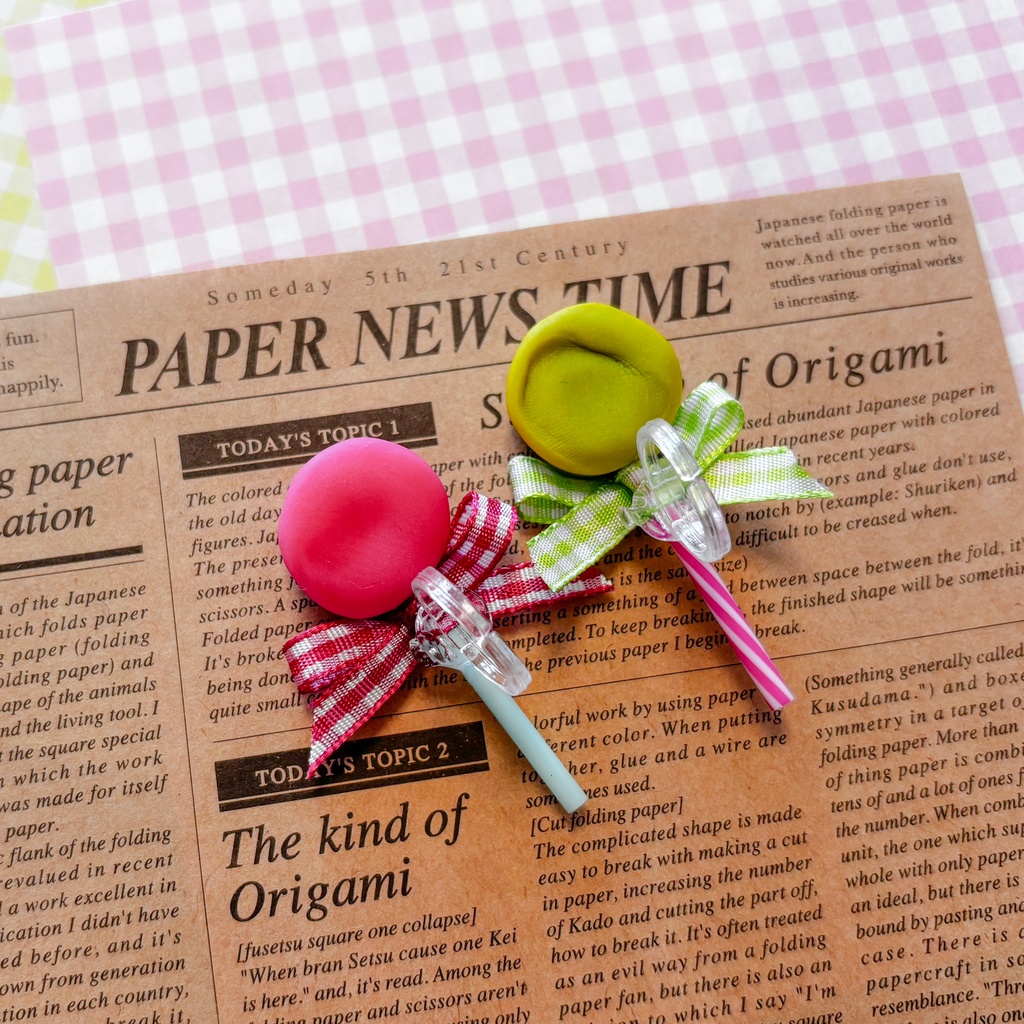 イニシャルキャンディポップ 2種