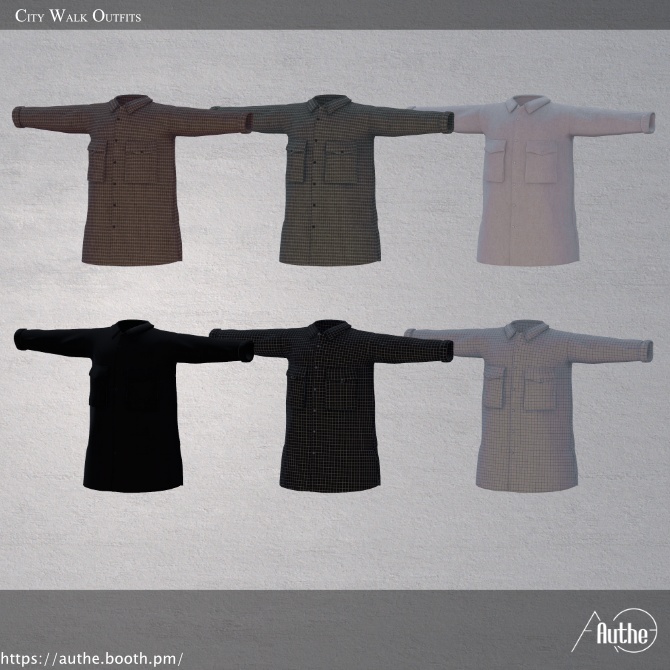 City Walk Outfits(+Head/くうた/Lapwing)