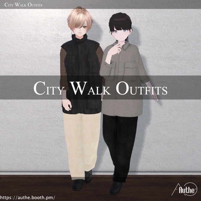 City Walk Outfit(+Head/くうた/Lapwing/碼希)