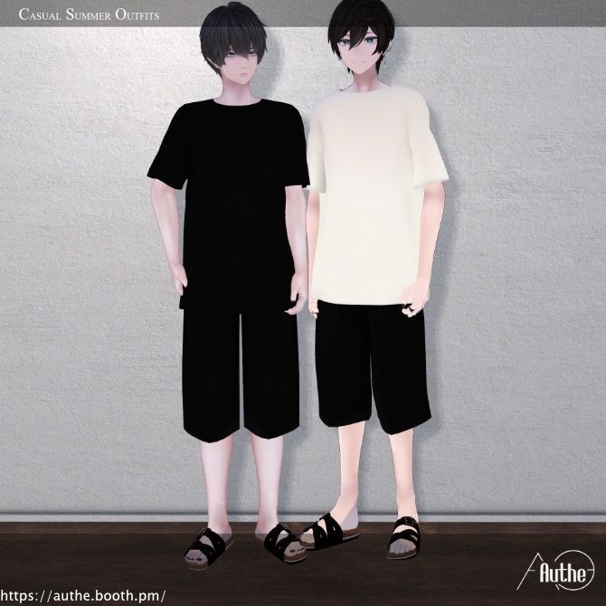 【無料アイテムあり】Casual Summer Outfit(+Head/Lapwing/くうた/獏/碼希)