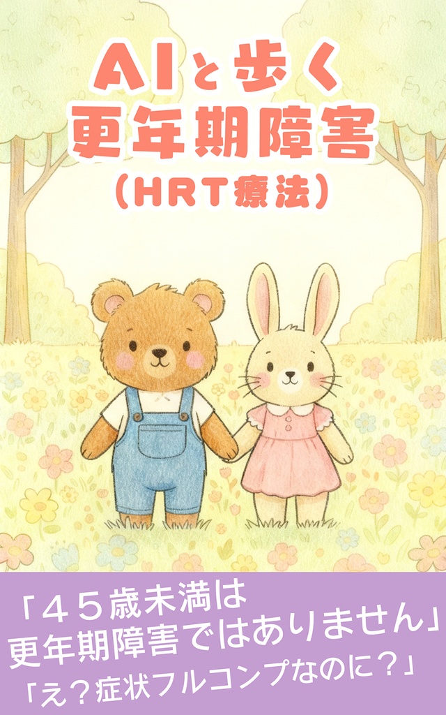 AIと歩く更年期障害(HRT療法) 1