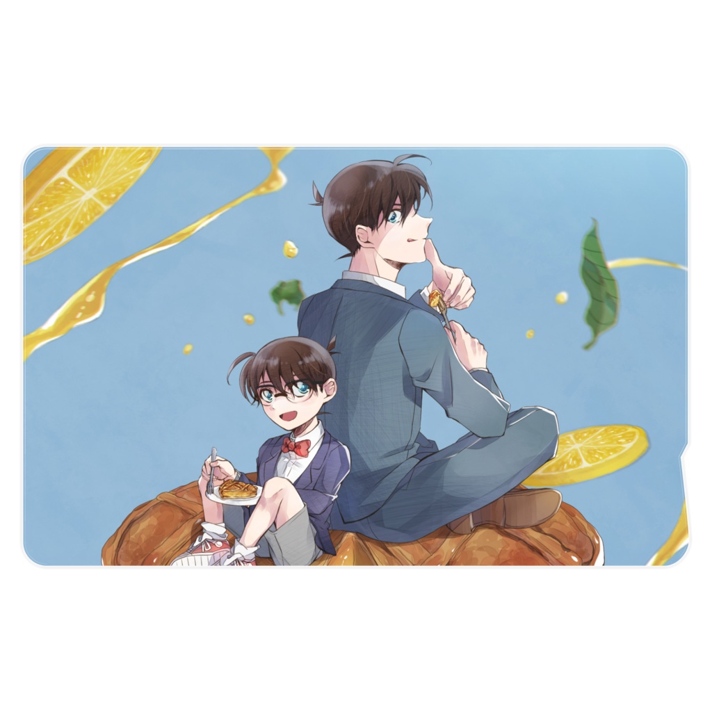 新一&コナン ICカードステッカー