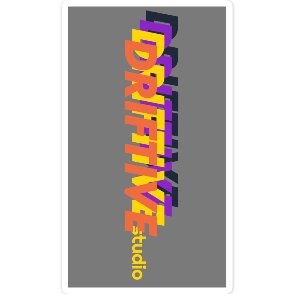 DRIFTIVE studio ロゴステッカー