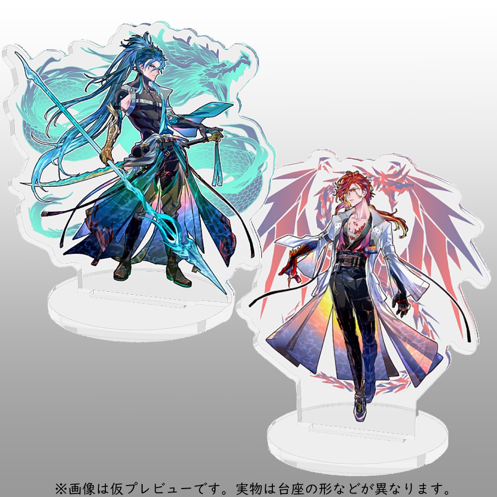 【鳴潮ファンメイド】アクリルスタンド80mm　忌炎/モルトフィー