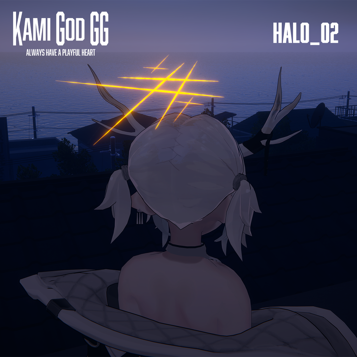 【VRChat想定】PB対応 神GODヘイロー02 天使の輪 / Angel halo - kamigodgg - BOOTH