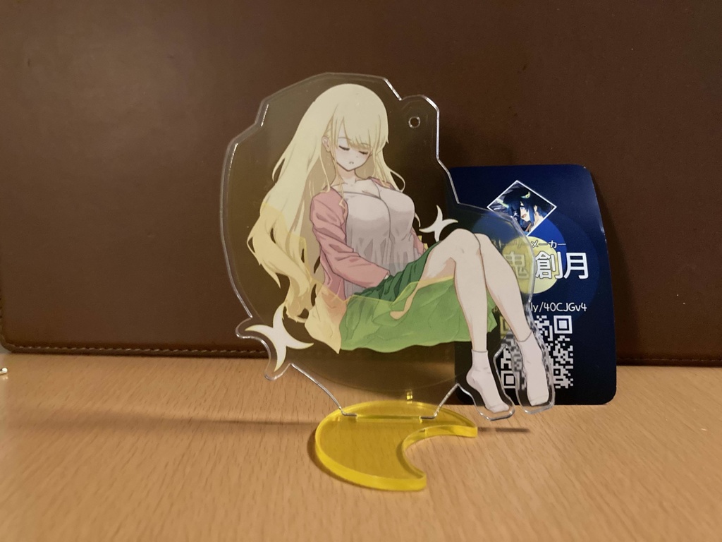 【作業見守りアクリルスタンド】月守未都
