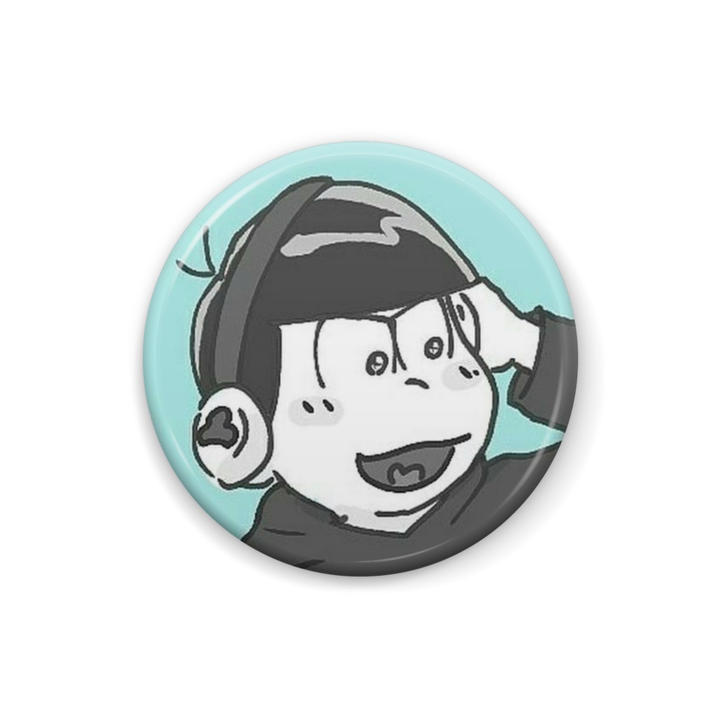 カラ松缶バッジ 25㎜、44㎜