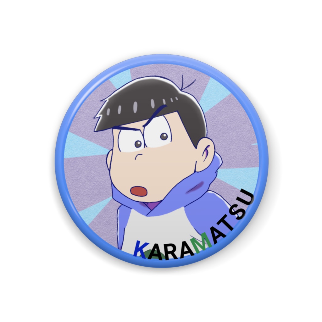 カラ松缶バッジ(ラグラン)