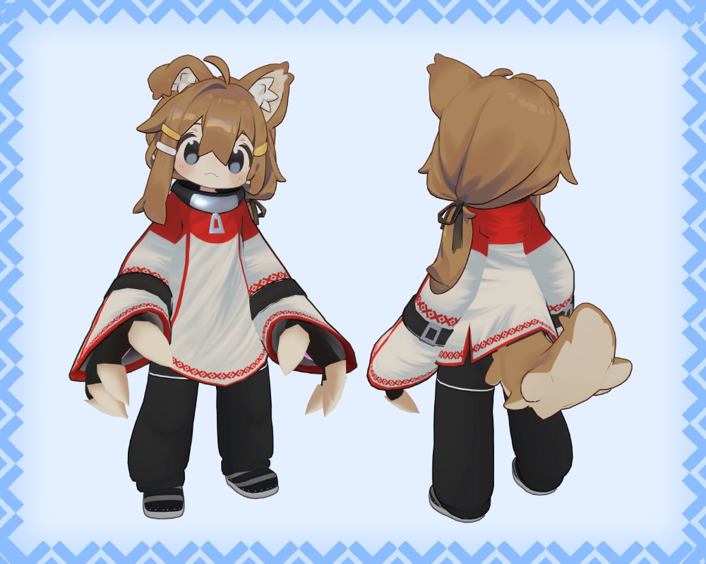 【VRChat】スノーウェア【まめふれんず】