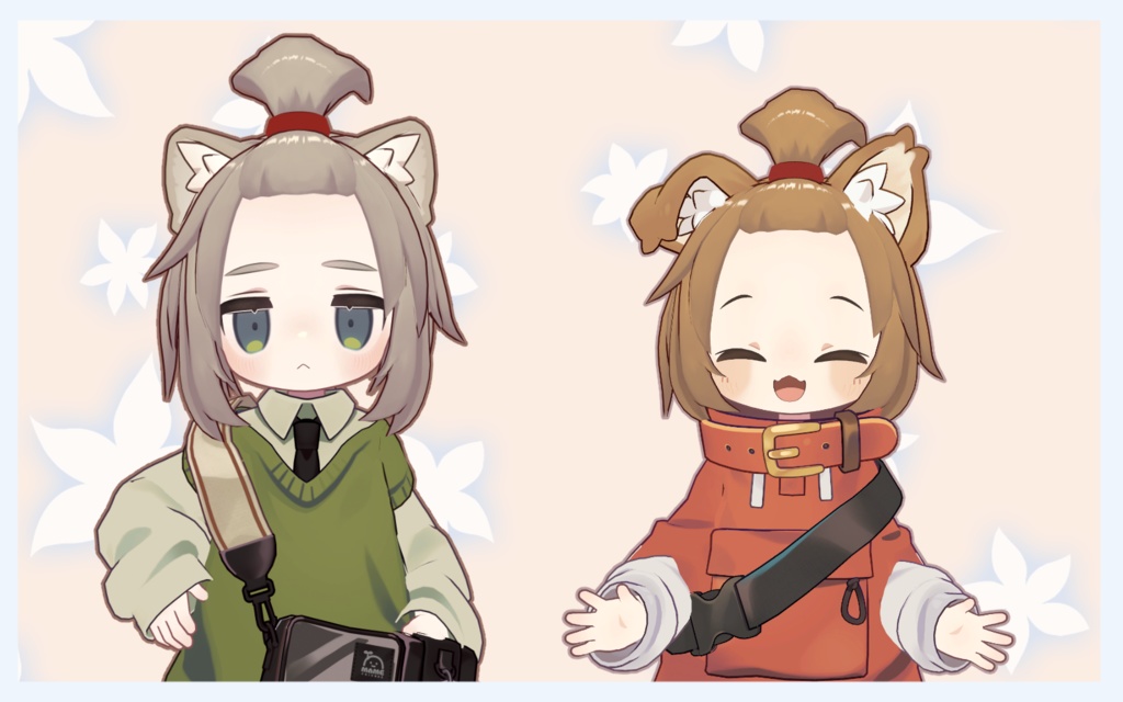 【VRChat想定】ちょんまげスタイル