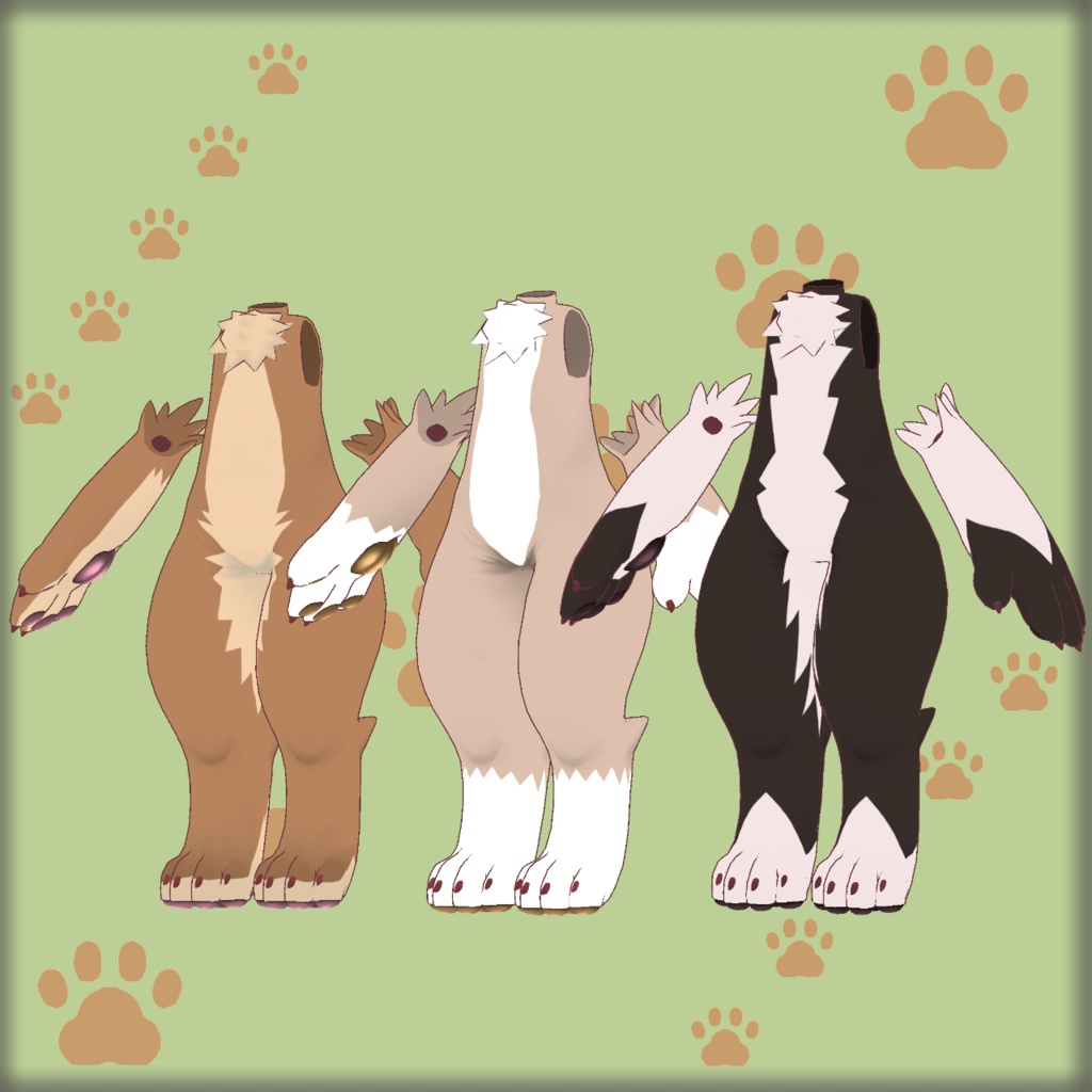 【VRChat】けものふぉーむ【まめふれんず】