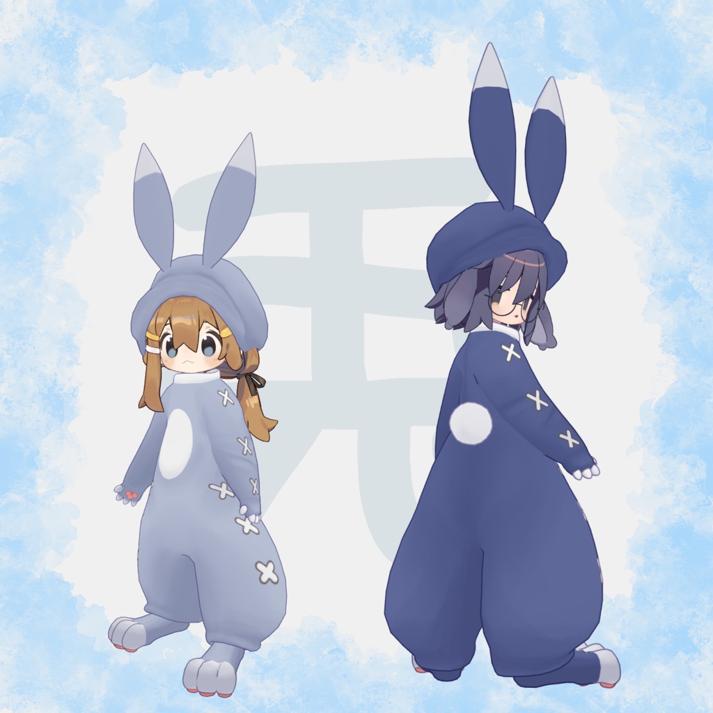 【VRC】-兎-Rabbit-【衣装】