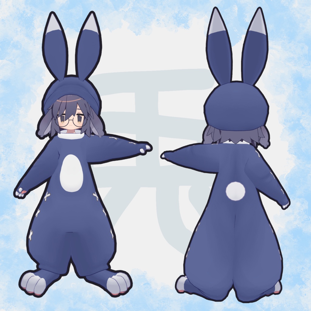 【VRC】-兎-Rabbit-【衣装】